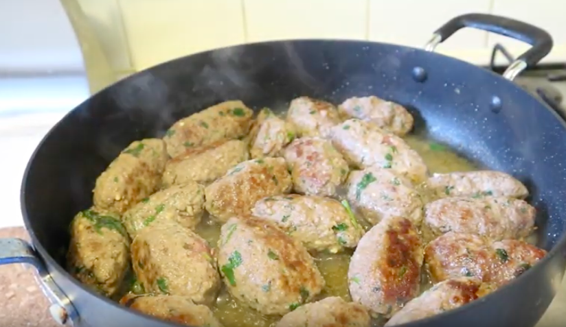 Lebanese Kofta In Tomato Sauce Recipe