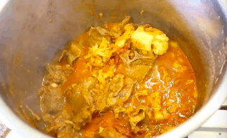 Lamb Curry With Vegetables